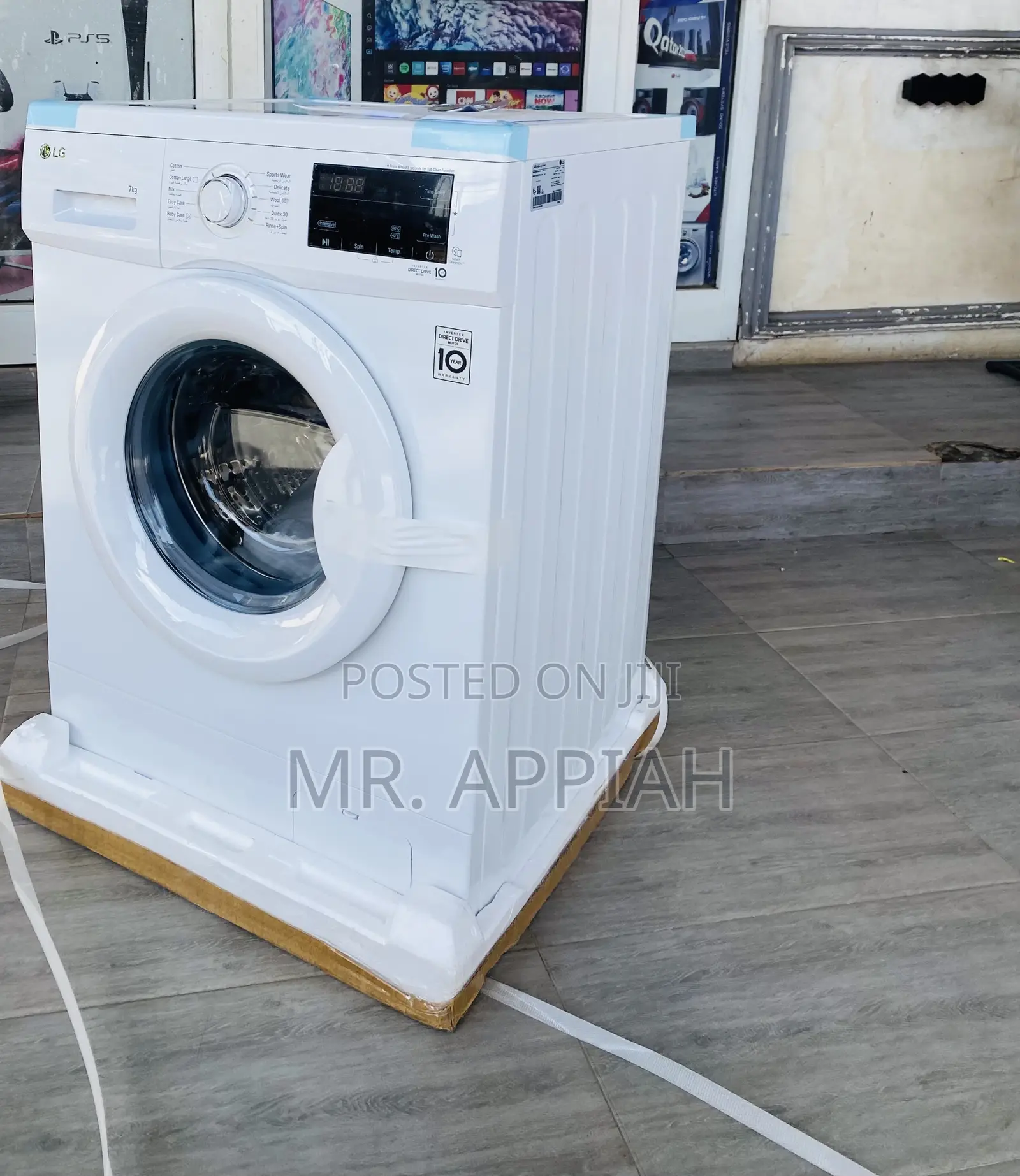 Well Design LG FH2J3QDNP0 7kg Electric Washing Machine.
