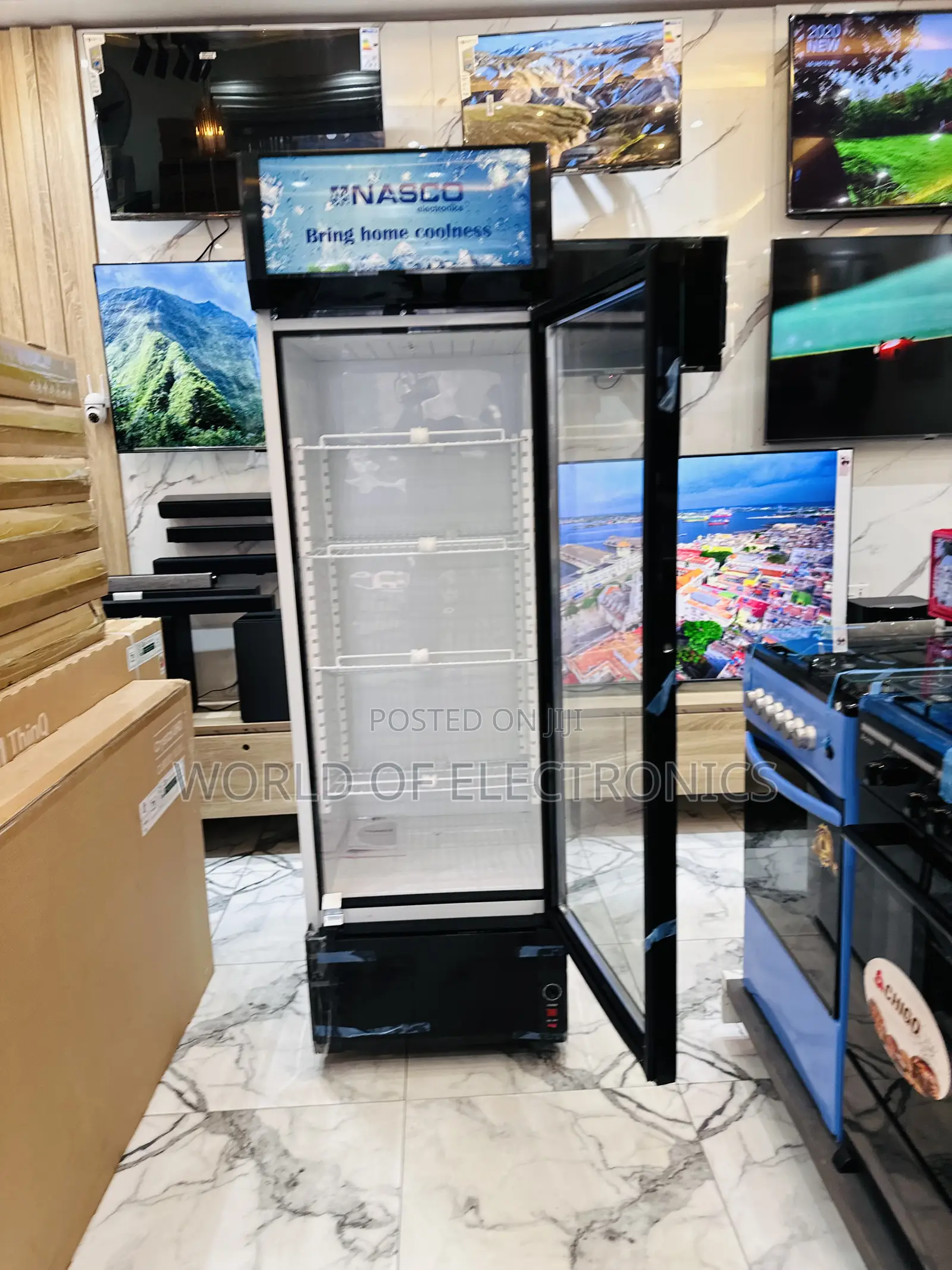 Less Expensive Nasfl400-1dr Nasco Fridge Display