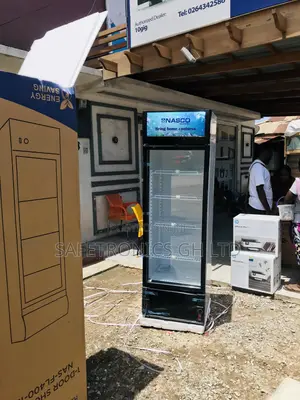 Boxed Glass Display Nasco Nasfl400-1dr Singledoor Fridge