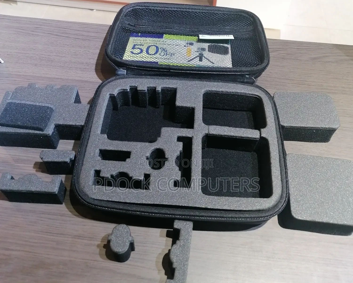 Triosport Shockproof USA Gopro Black Camera Case