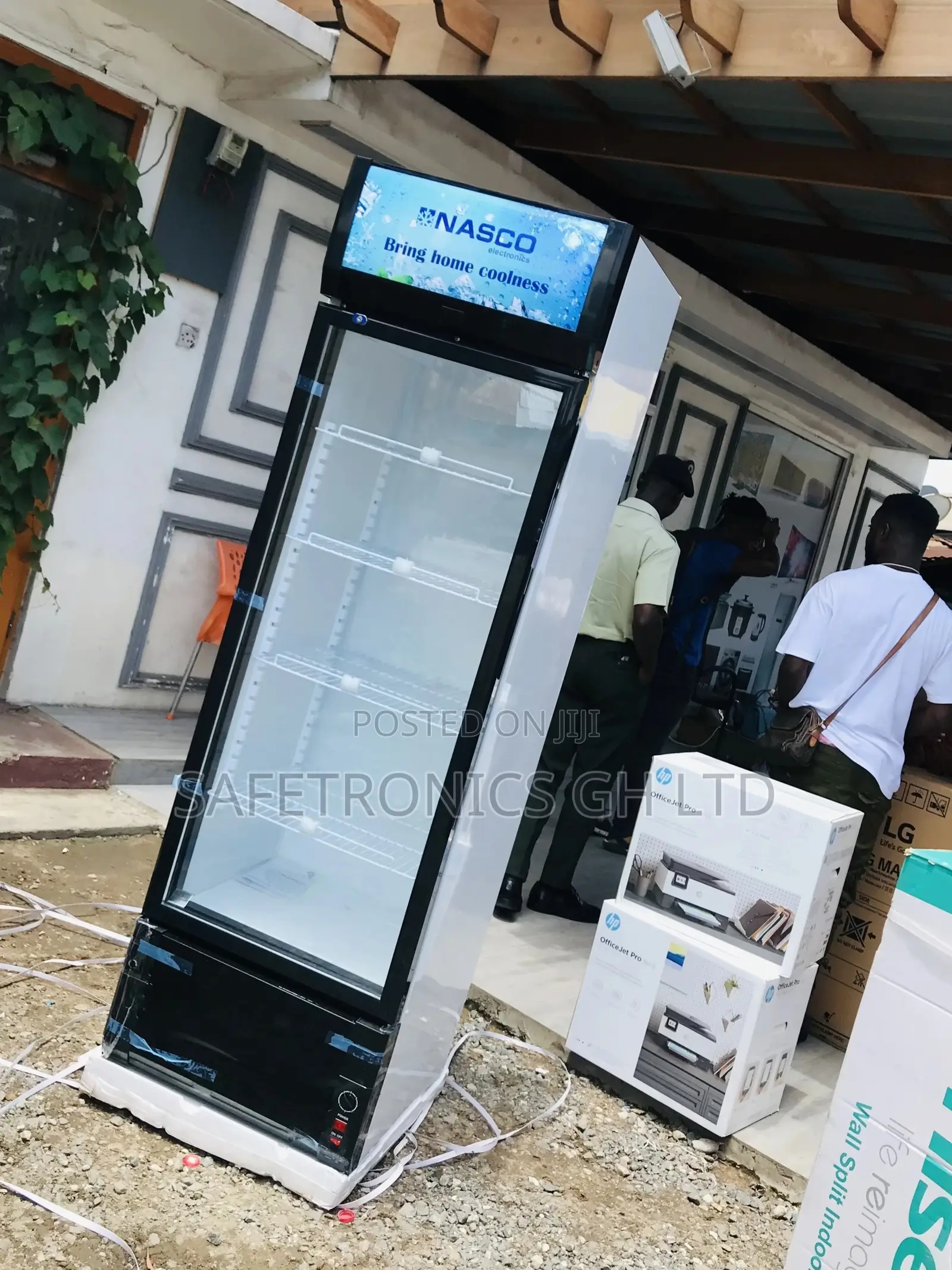 Sealed Display Nasfl360-1dr Glass Nasco Fridge