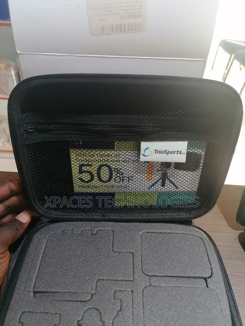 Triosport Shockproof Carrying Case Camera Bag for Gopro Hero