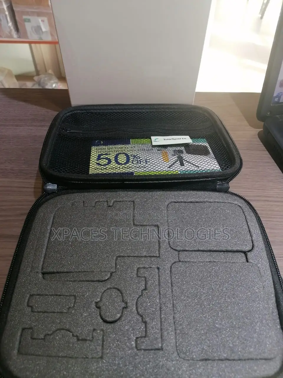 Triosport Shockproof Carrying Case Camera Bag for Gopro Hero