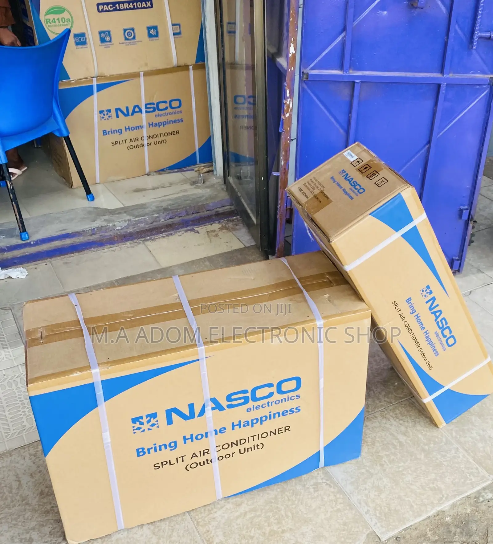 Shop Affordable Nasco 2.0hp Split Type Ac(White)R410.
