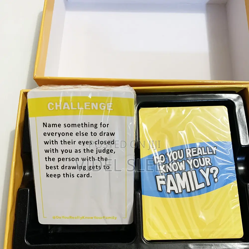 Do You Really Know Your Family Card Game