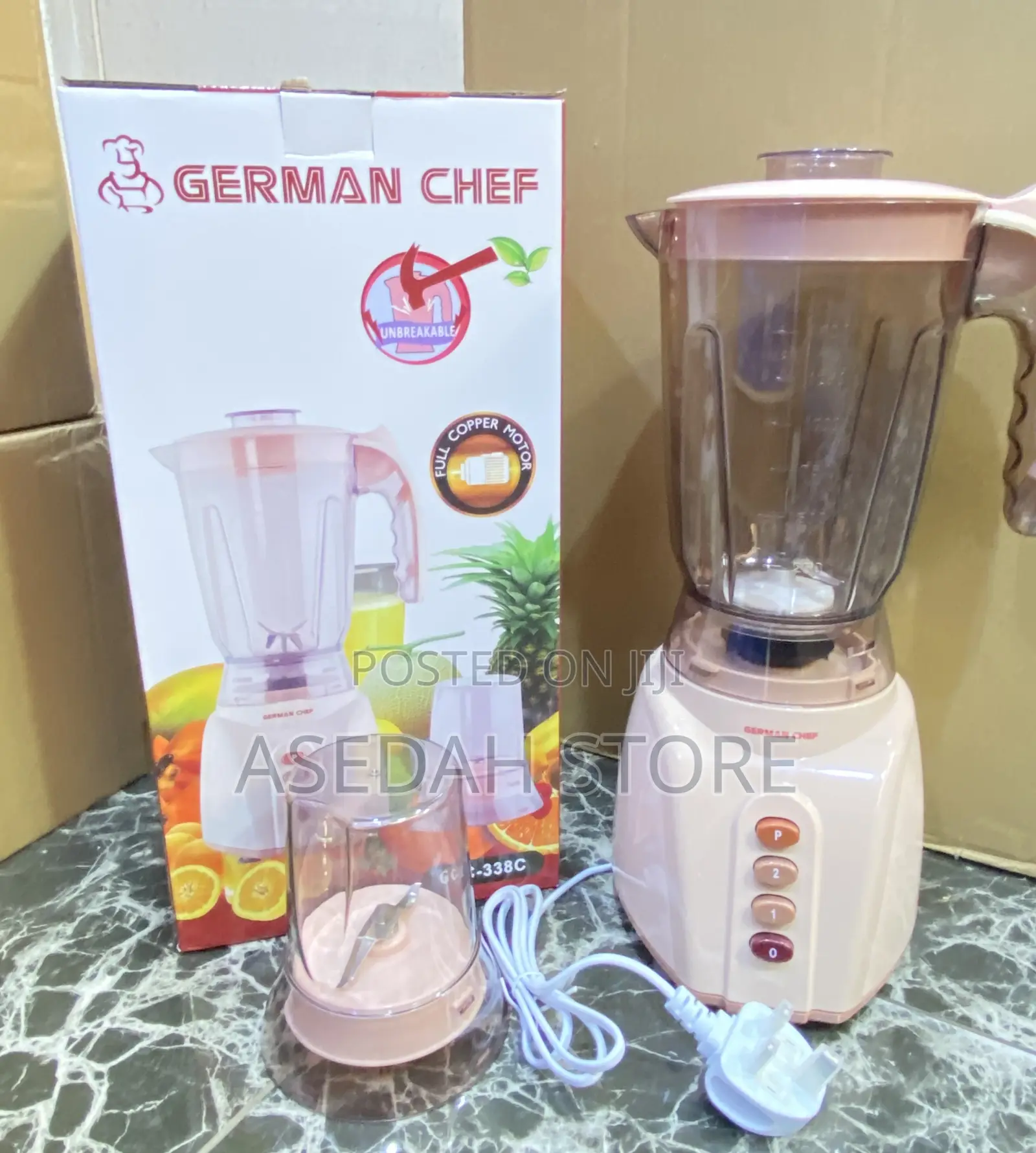 2 in 1 Blender German Chef