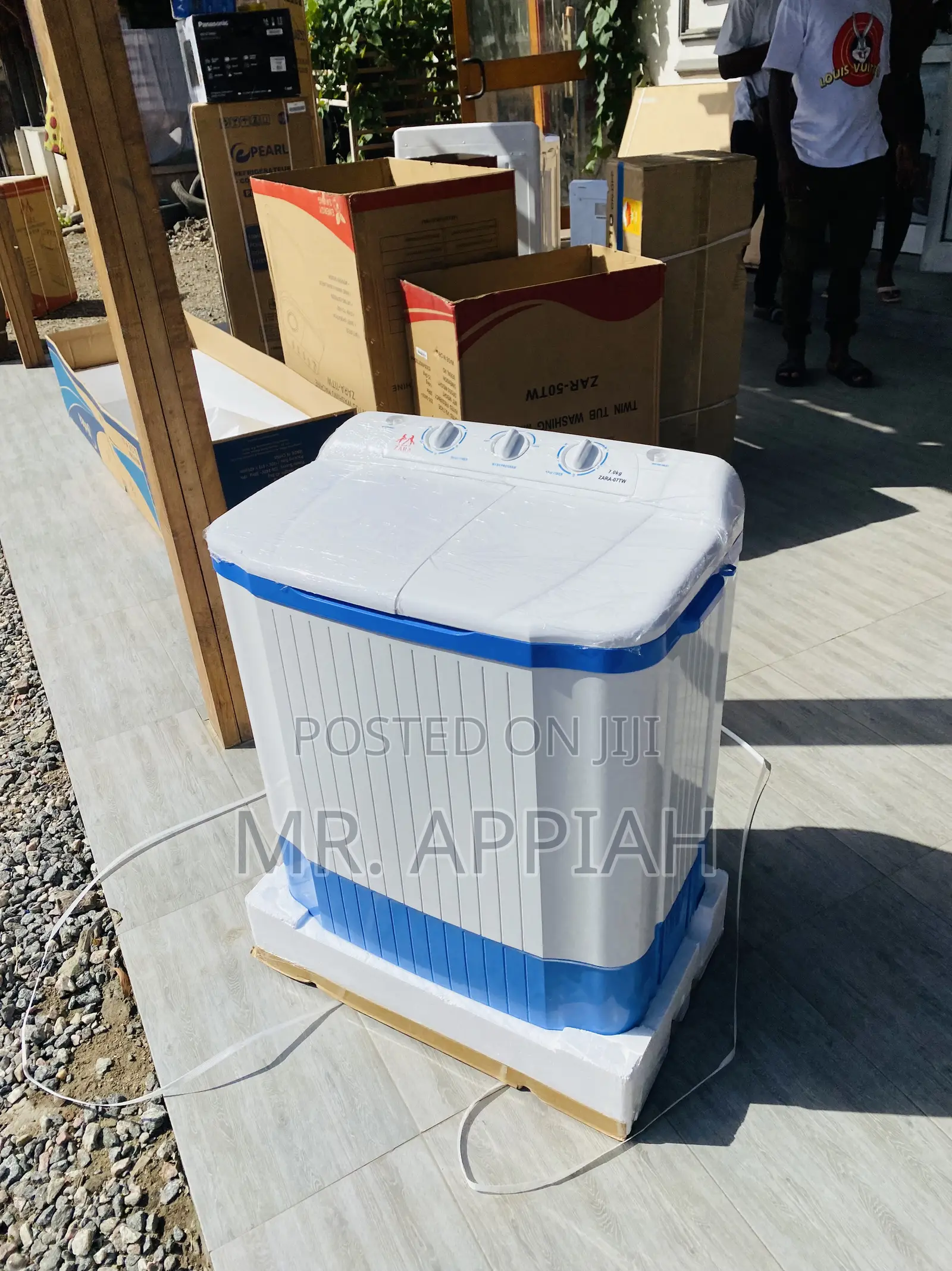 Authentic Nasco 7kg Top Load Washing Machine With Oven.