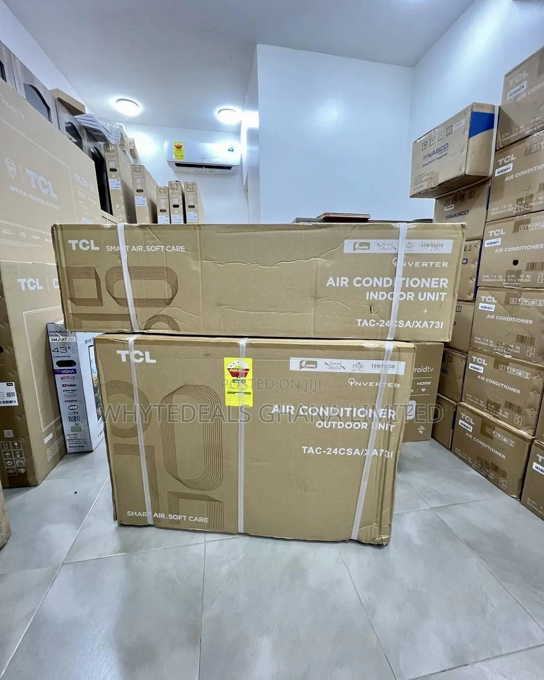 Best Ac in Ghana!Tcl 1.5hp Inverter R410 Split Air-Condition