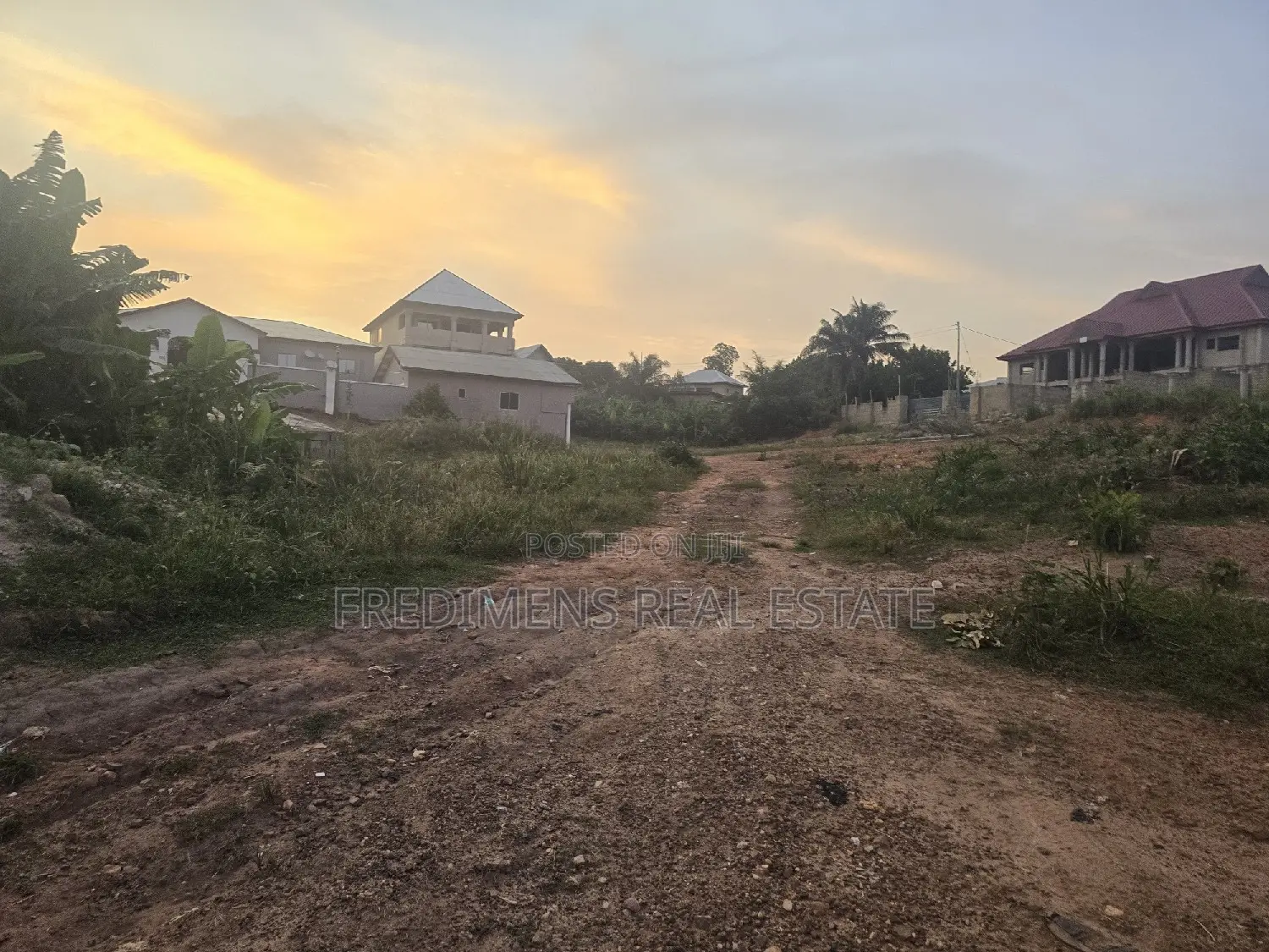 A Plot in Town at Atimatim-Essen for Sale.
