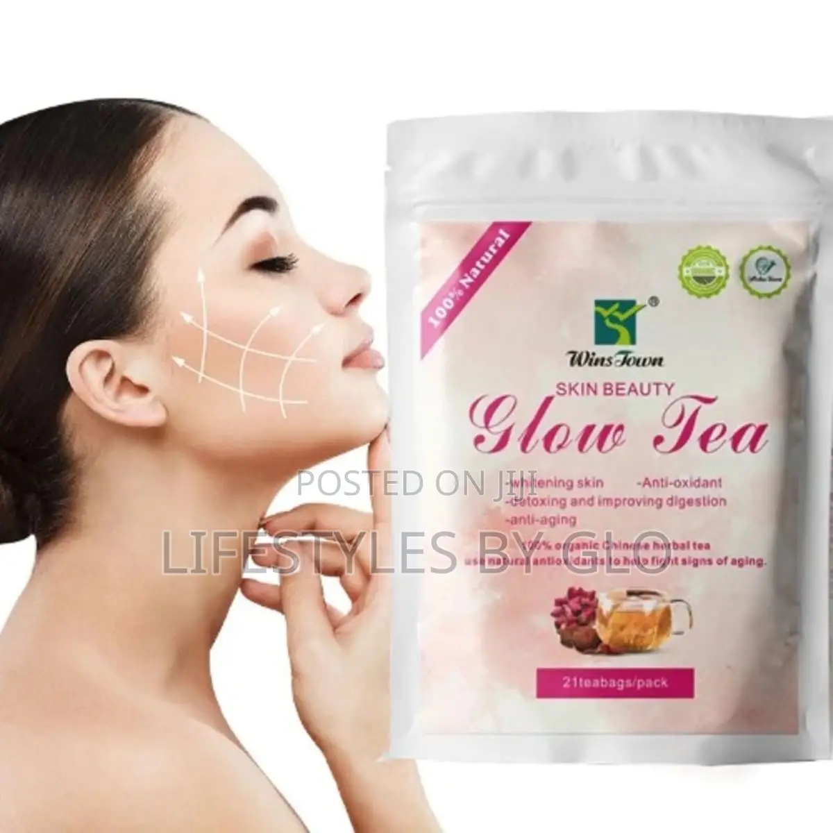 Glow Tea (Fades Dark Spot, Fine Lines, Acne, Detox Etc