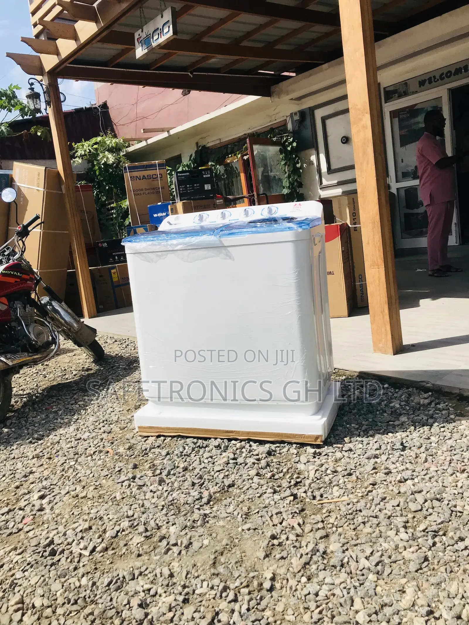 Semiautomatic Topload Zara 11kg Twintub Washingmachine