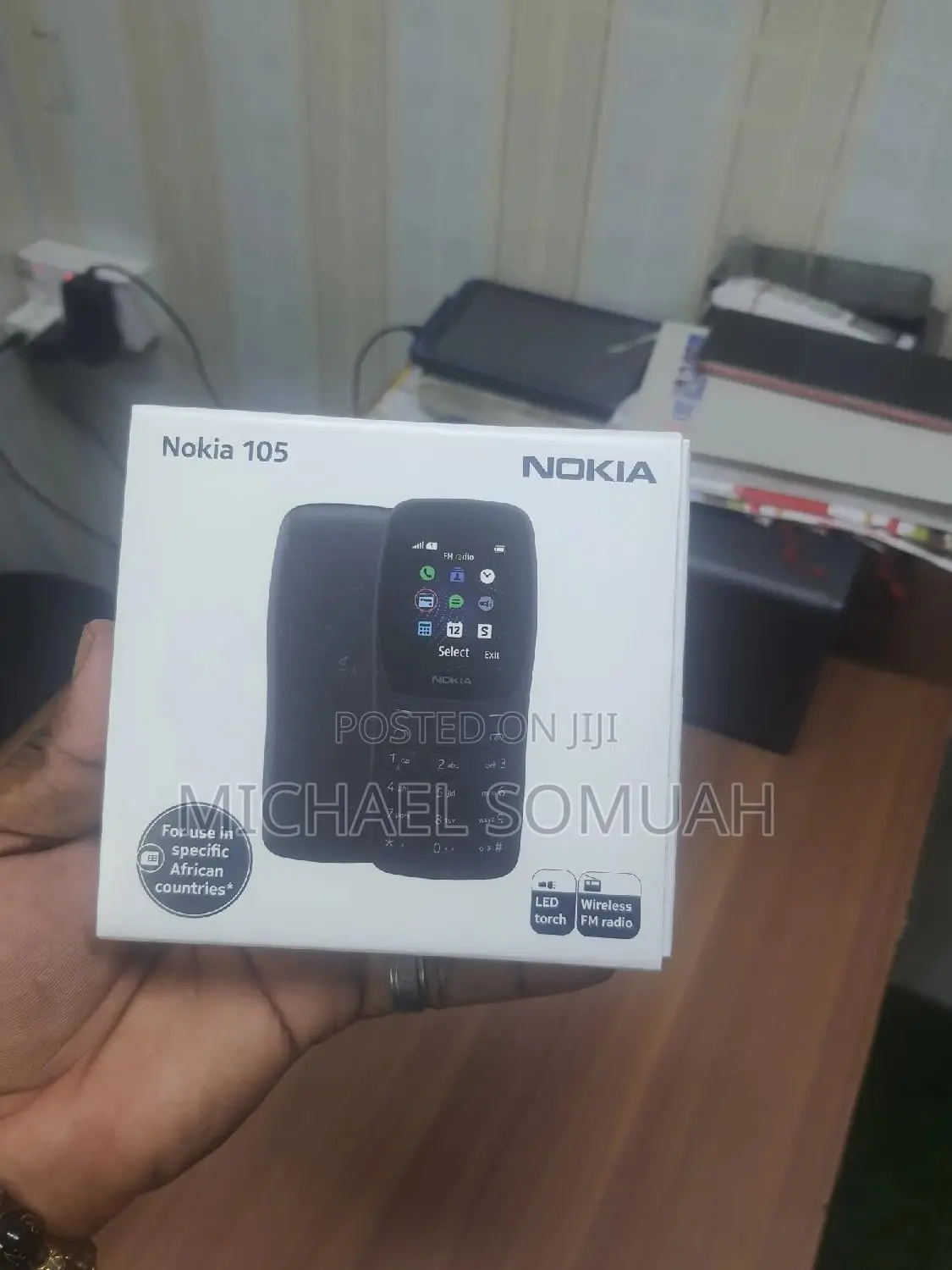 New Nokia 105 Black
