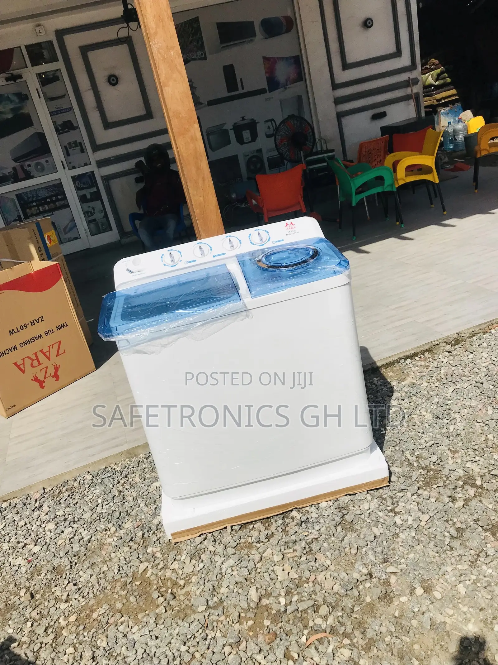 Topload Twintub Semiautomatic 11kg Zara Washingmachine