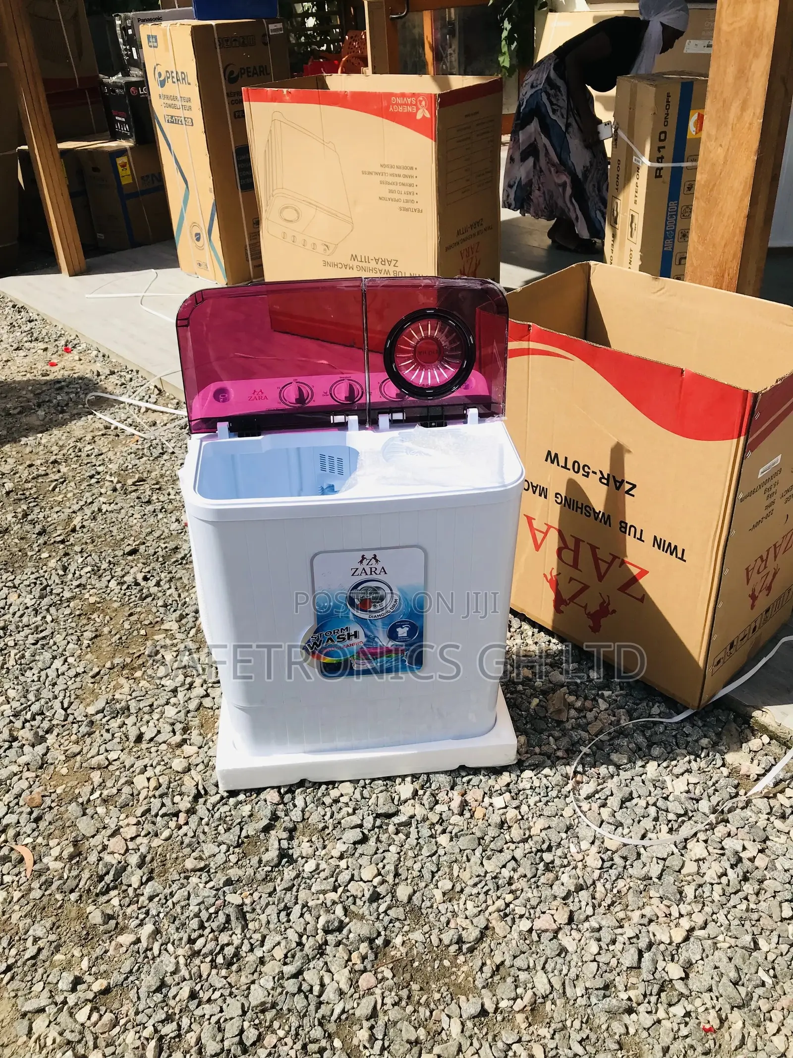 Topload 5kg Semiautomatic Reliable Zara Washingmachine