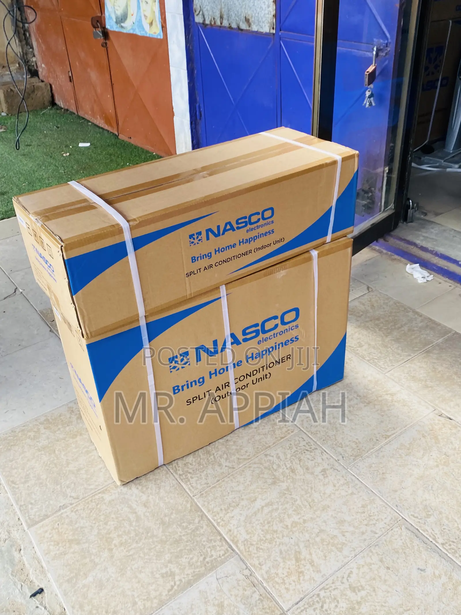 Energy Saving Nasco 1.5hp Split Type Electric Ac(White)R410