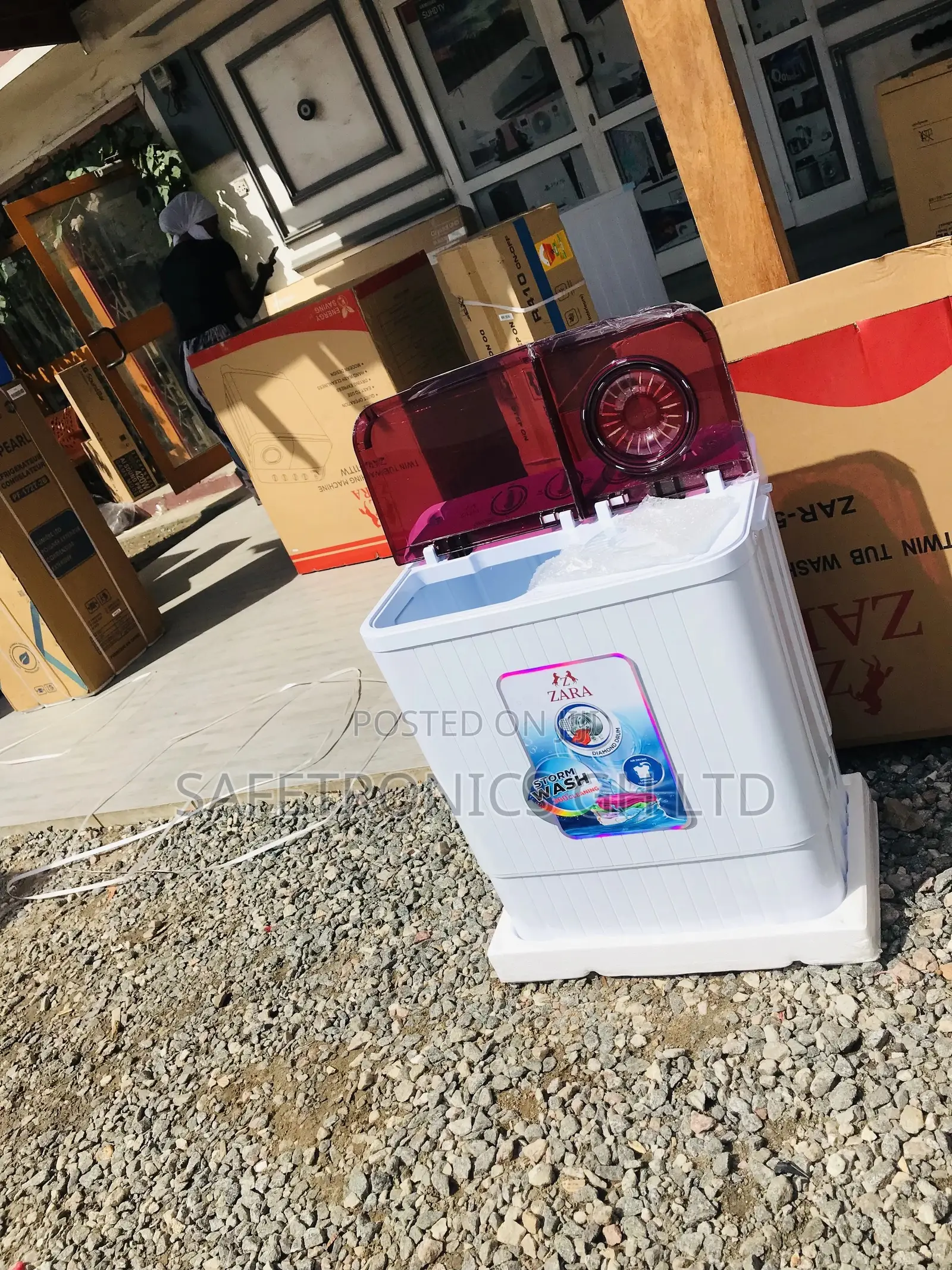 Affordable 5kg Topload Semiautomatic Zara Washingmachine