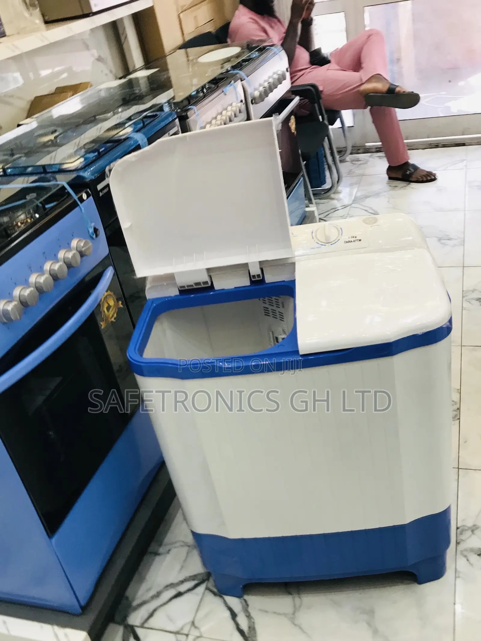 Topload Zara 7kg Reliable Semiautomatic Washingmachine