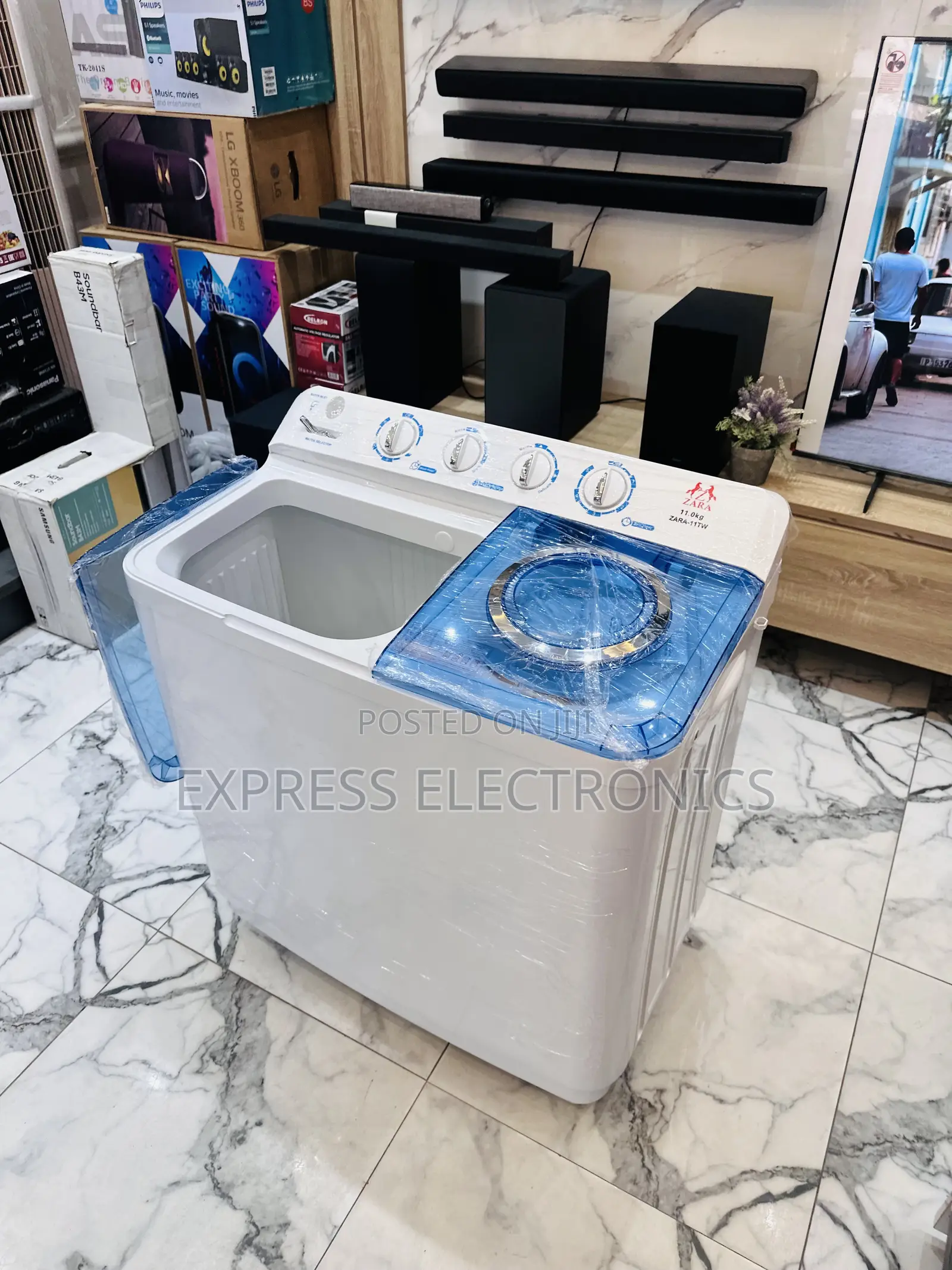 Full Plastic Body Washing Machine 11kg Topload Zara