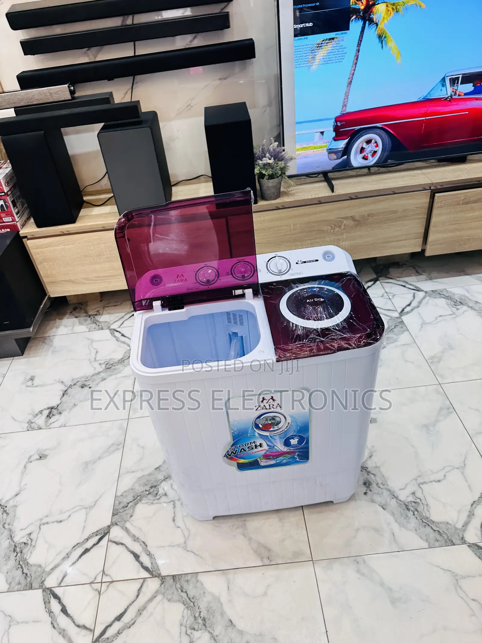Spin Dry Function Zara Washing Machine 5kg