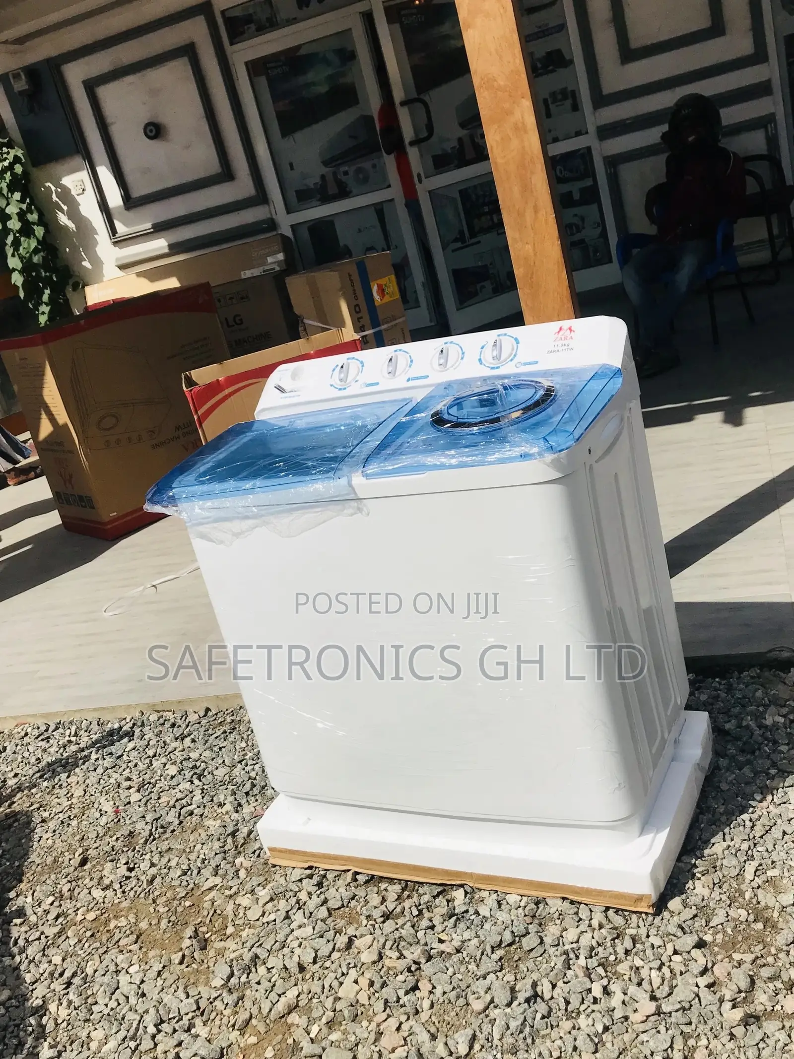 Semiautomatic Topload Zara 11kg Durable Washingmachine