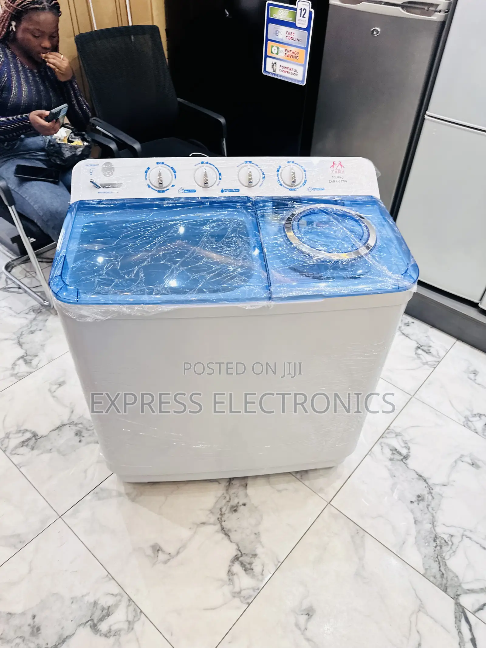Long Lasting Washing Machine Zara 11kg Topload