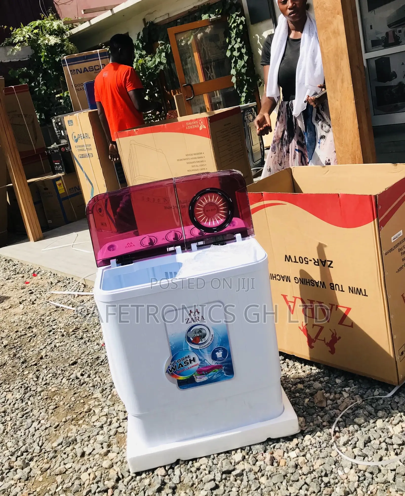 5kg Topload Semiautomatic Twintub Zara Washingmachine