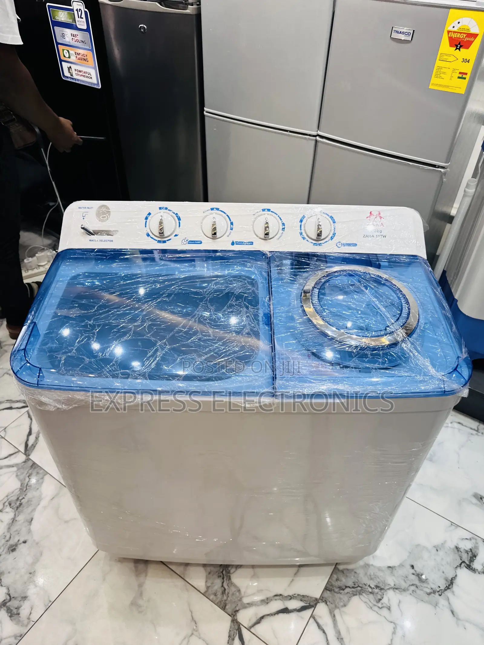 Pure Copper Condenser Washing Machine 11kg Zara