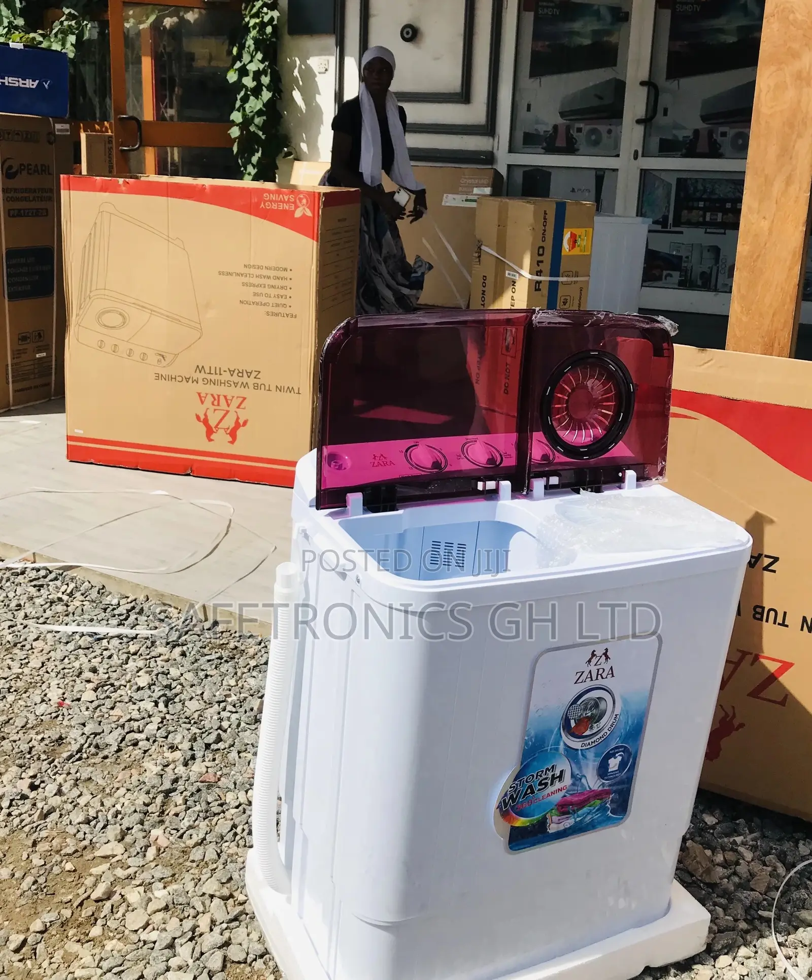 5kg Topload Semiautomatic Twintub Zara Washingmachine