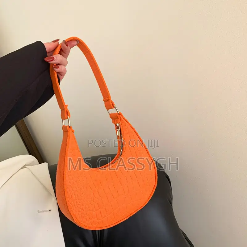 Trendy Stone Pattern Underarm Bag Casual Shoulder Handbag