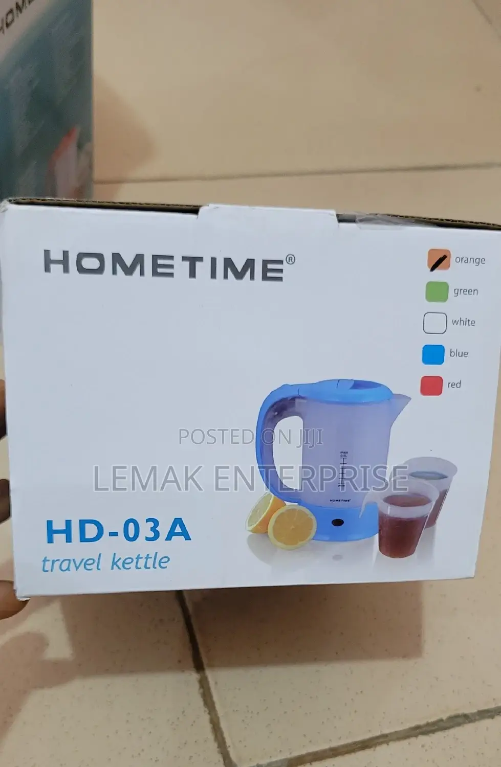 Original Home Time Minitravel Kettle