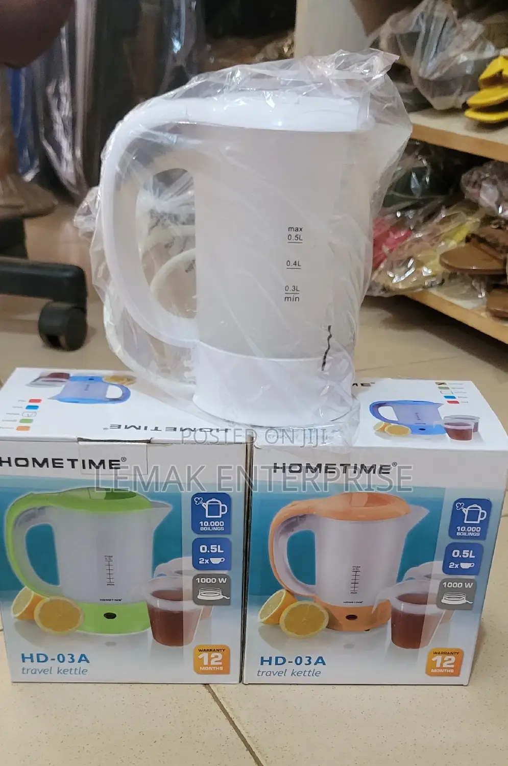 Original Home Time Minitravel Kettle