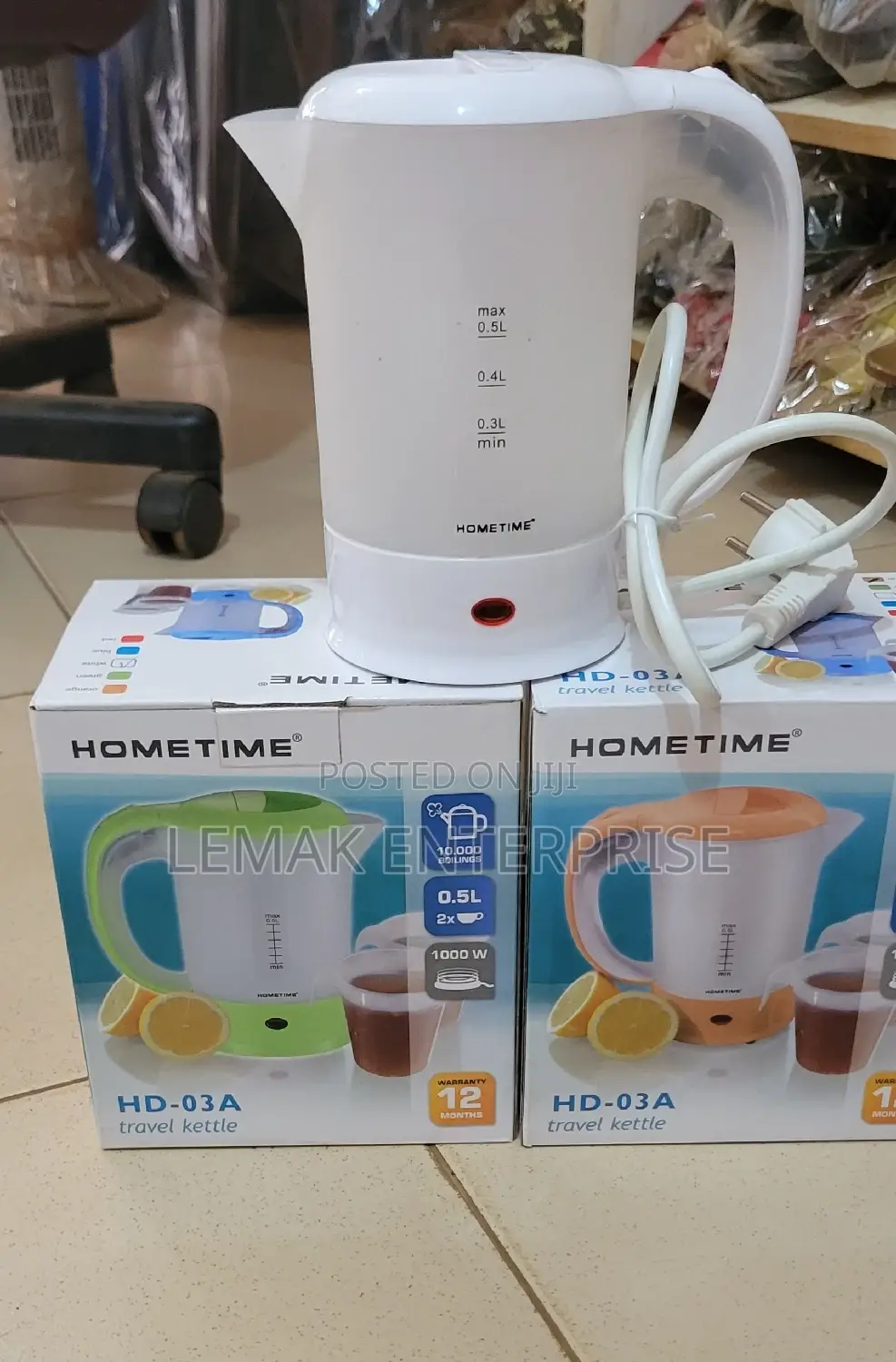 Original Home Time Minitravel Kettle