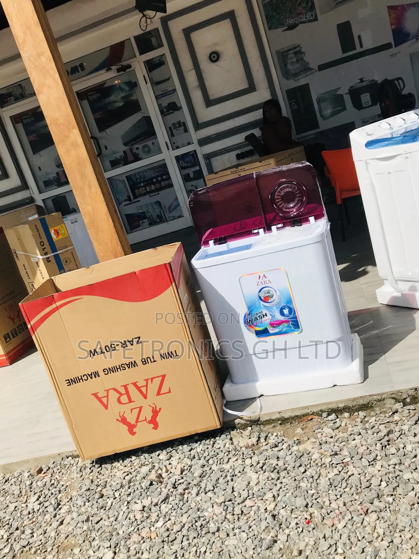 5kg Topload Original Semiautomatic Zara Washingmachine
