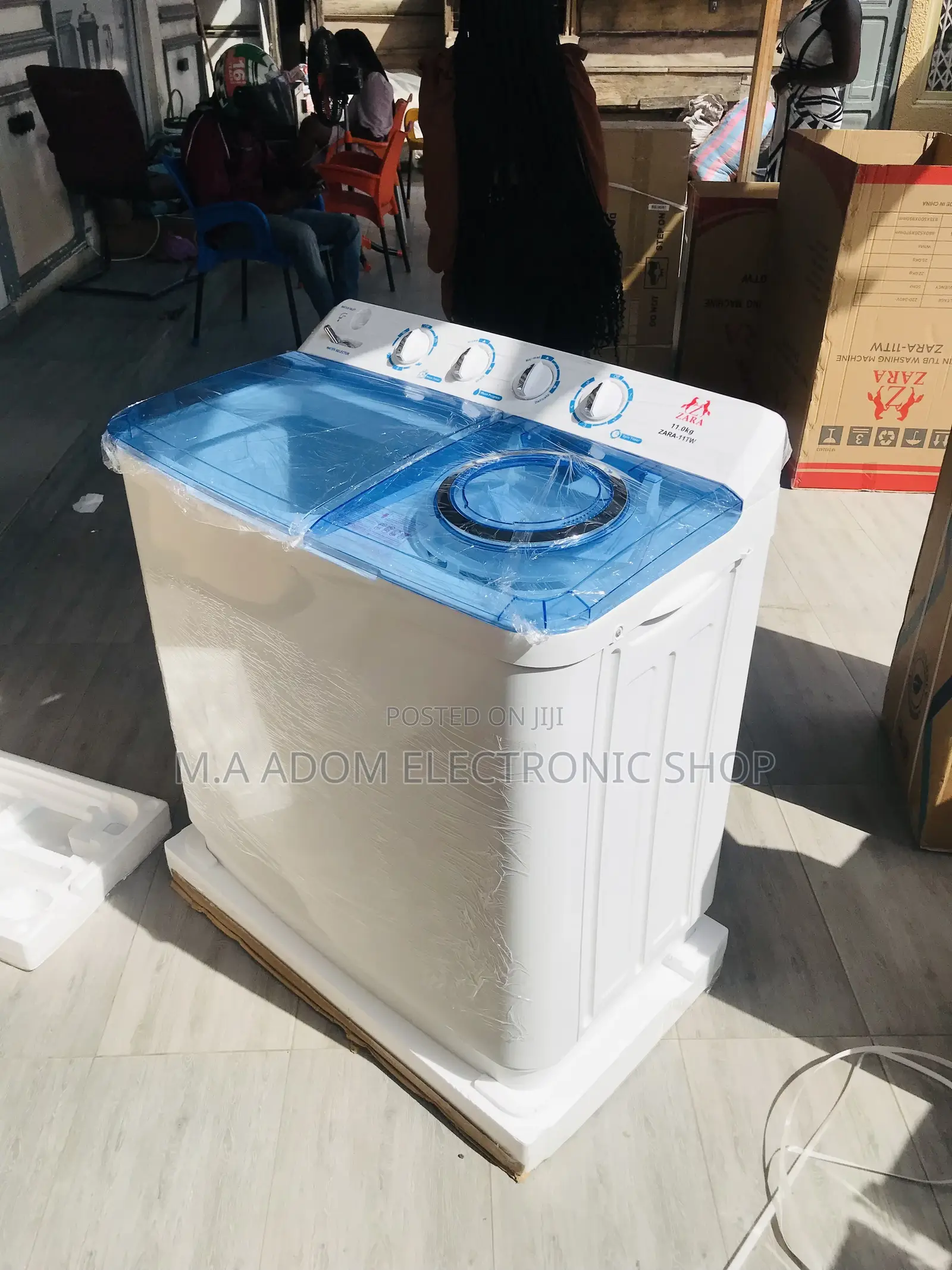 Durable and Affordable Zara 11kg Top Load Washing Machine.