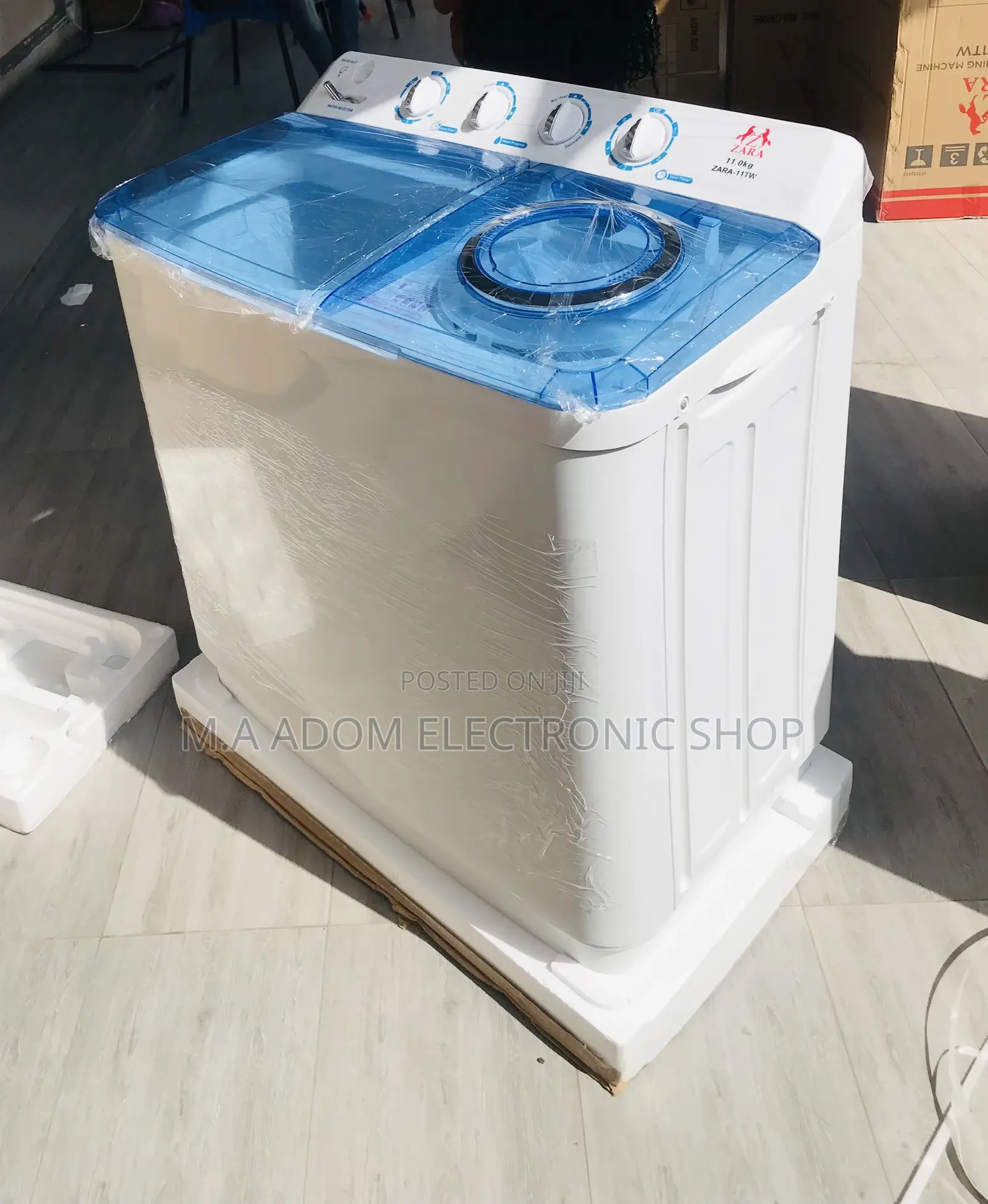 Unique Design Zara 11kg Top Load Washing Machine.
