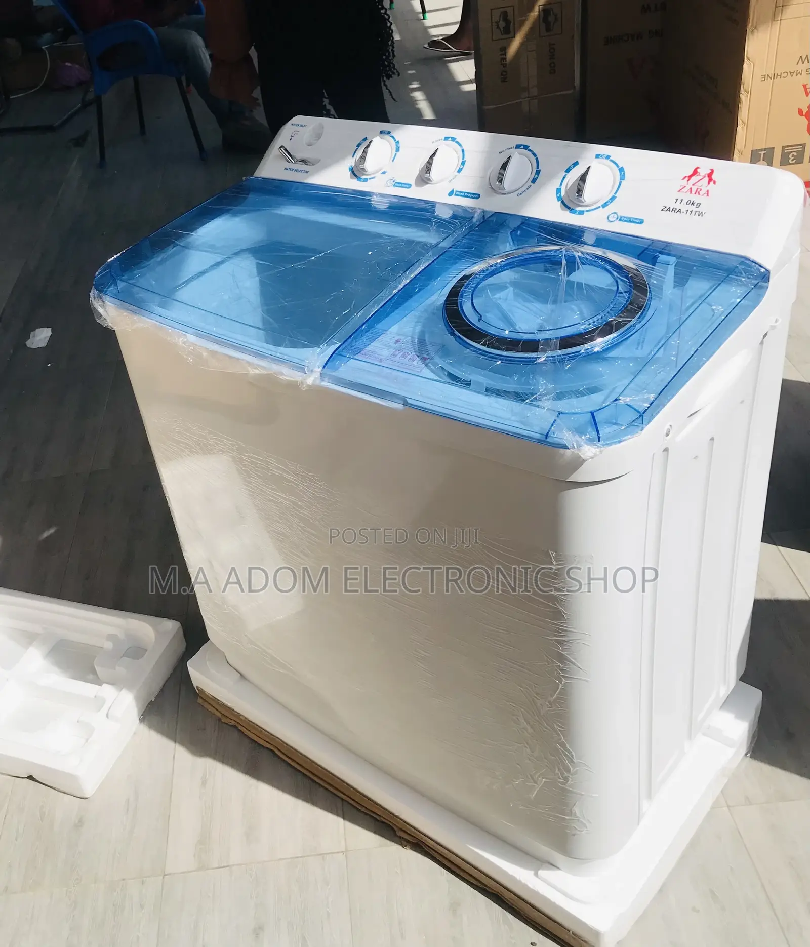 Well Design Zara 11kg Top Load Washing Machine.