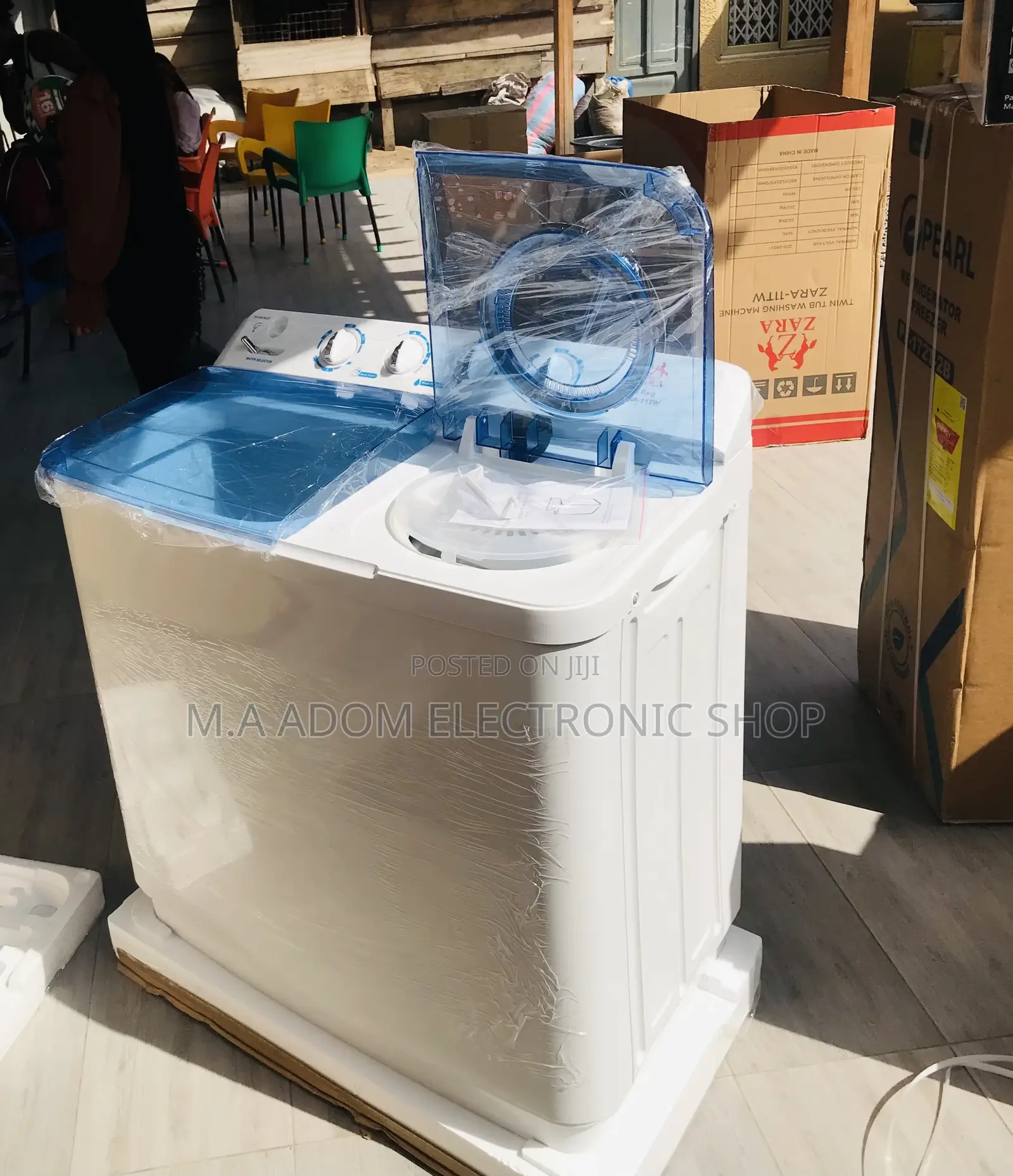 Lovely Design Zara 11kg Top Load Washing Machine + Spin Dry