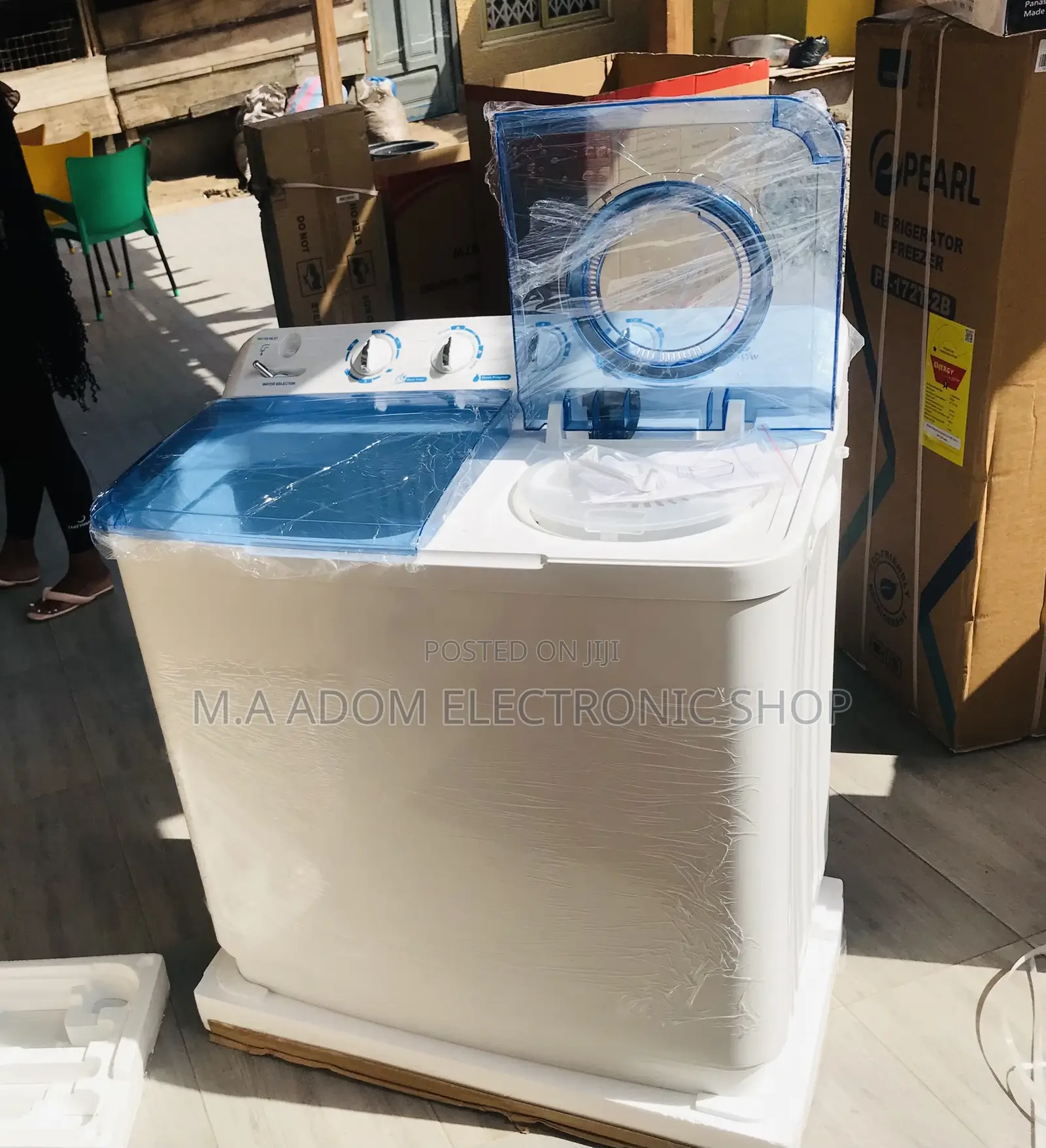Sleek Design Zara 11kg Top Load Electric Washing Machine.