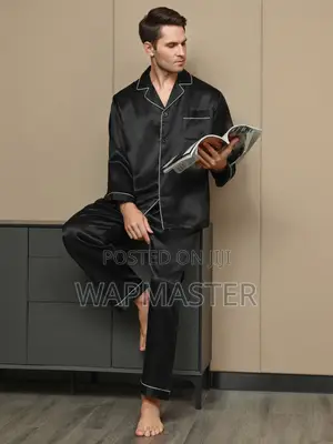 Long Sleeves 100% SILK PAJAMAS - Men Women Sleep / Lounge