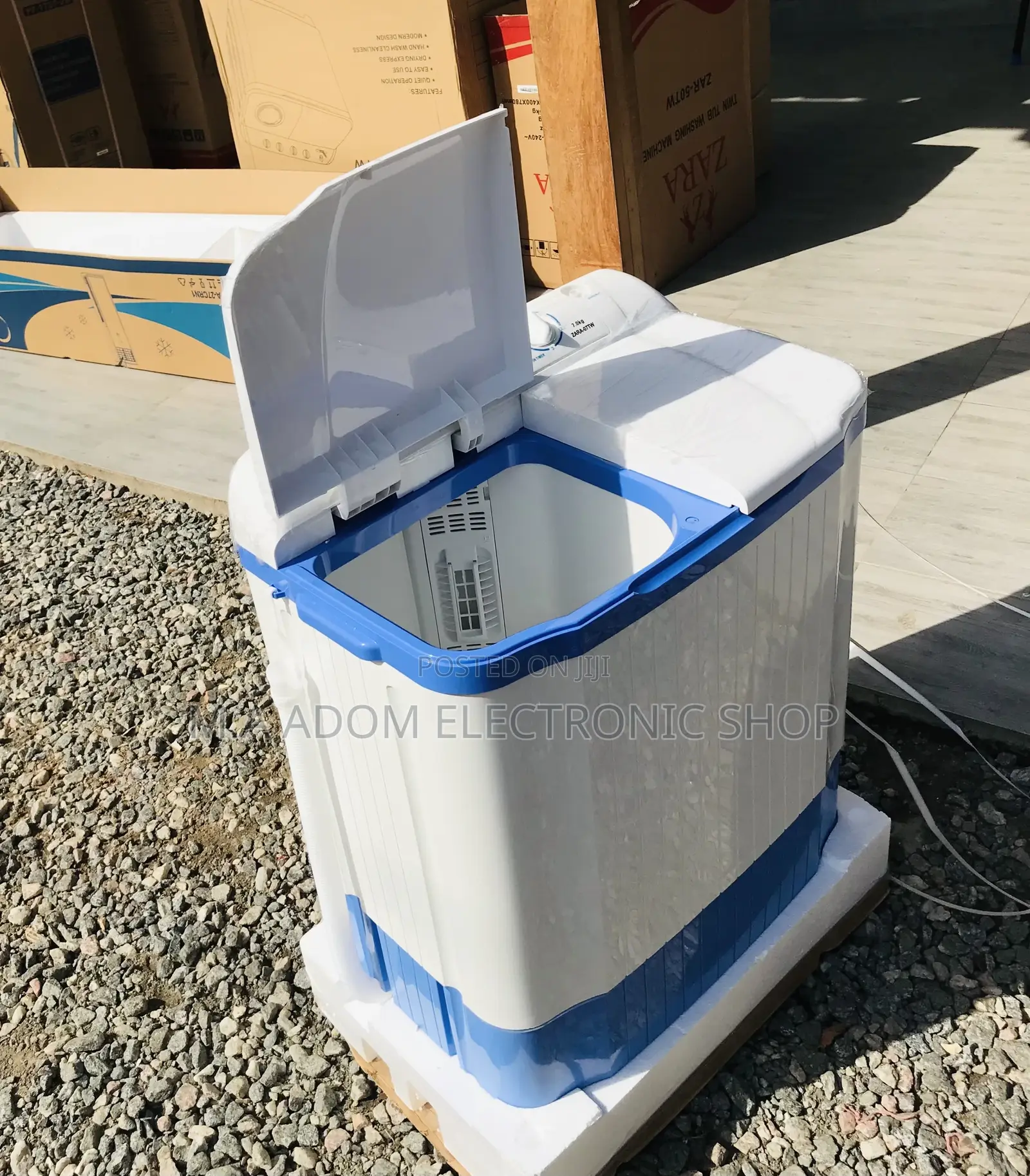 Shop Authentic Zara 5kg Top Load Washing Machine.