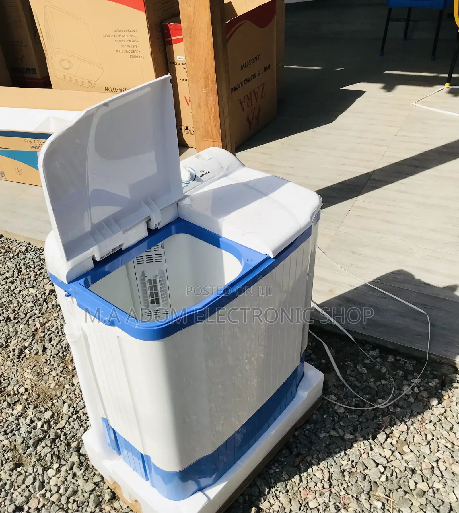 Shop Quality Zara 7kg Top Load Washing Machine.