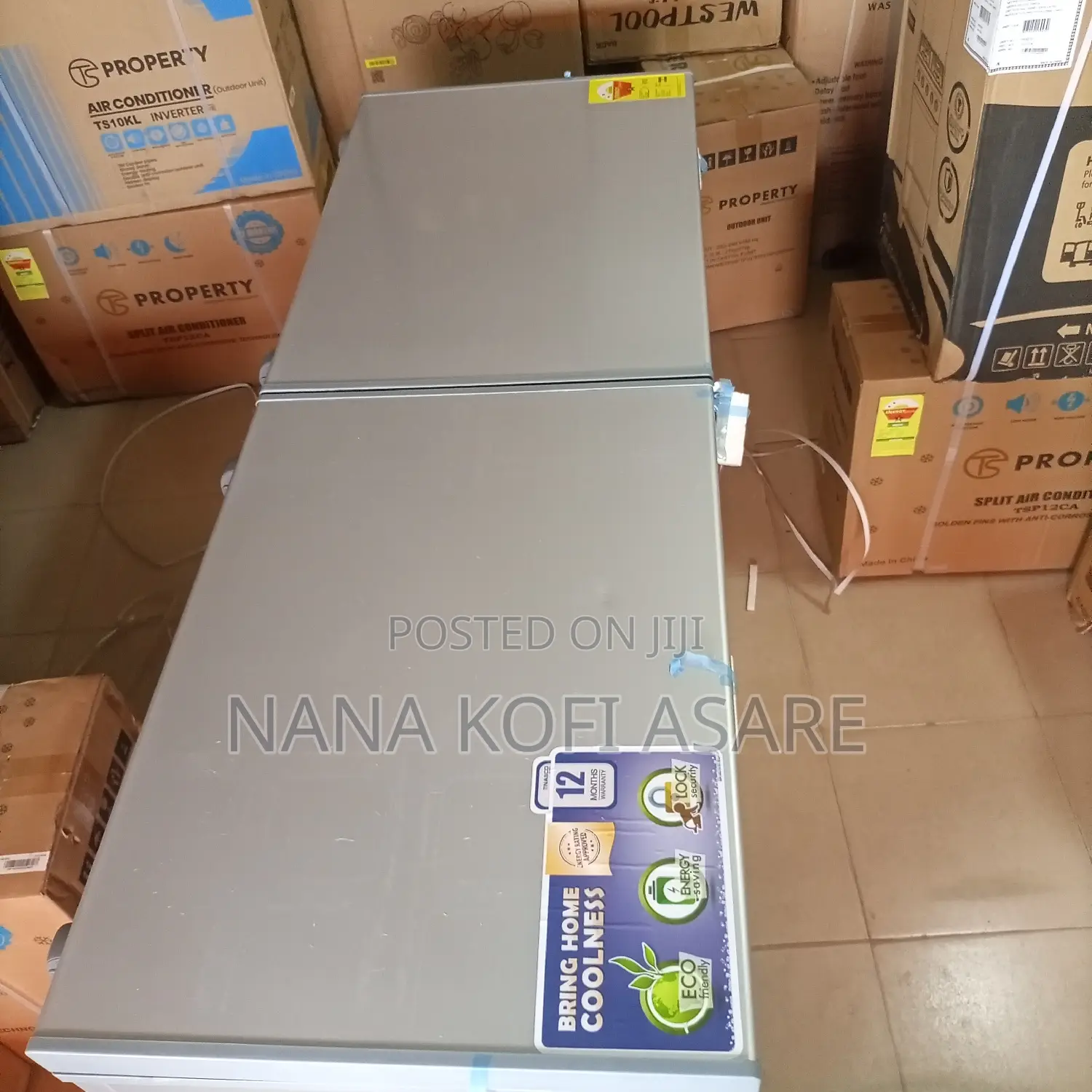 Nasco 710litres Chest Freezer Double Door