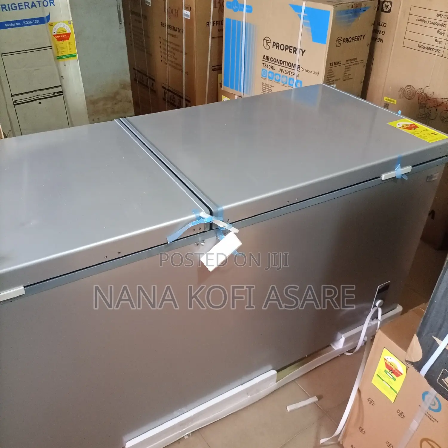 Nasco 710litres Chest Freezer Double Door
