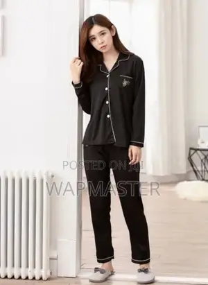 Long Sleeves 100% SILK PAJAMAS - Men Women Sleep / Lounge