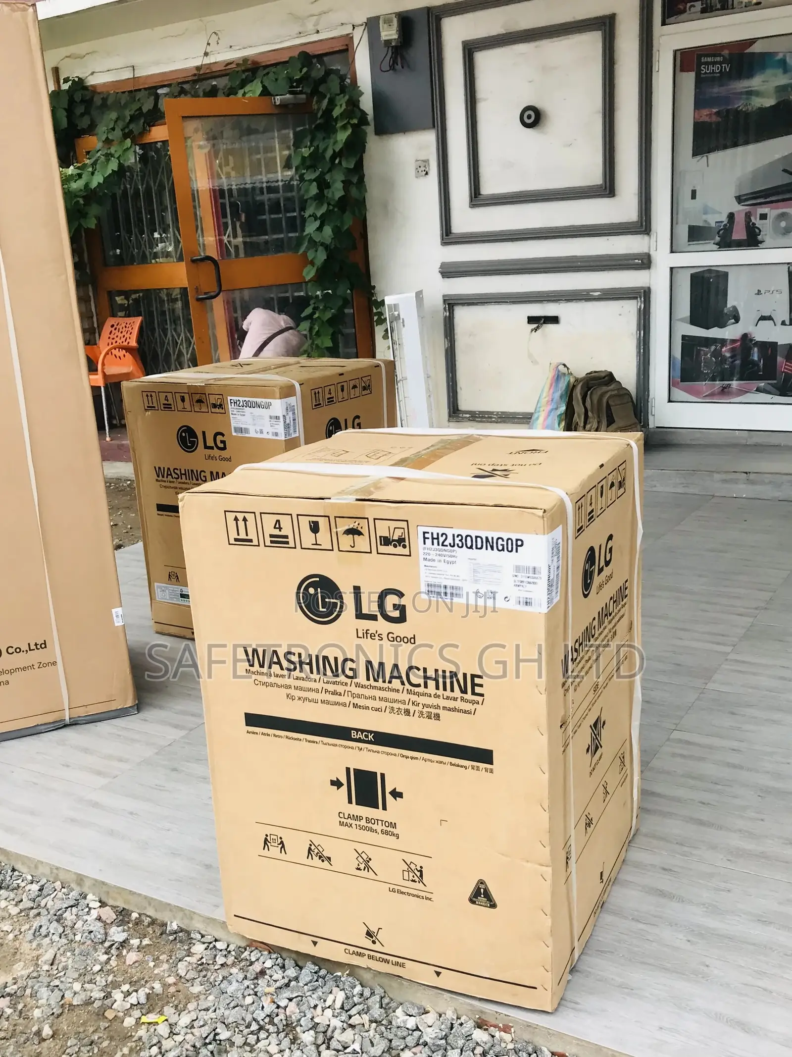 Durable LG 7kg Frontload Fullyautomatic FH2J3QDNG0P Washer