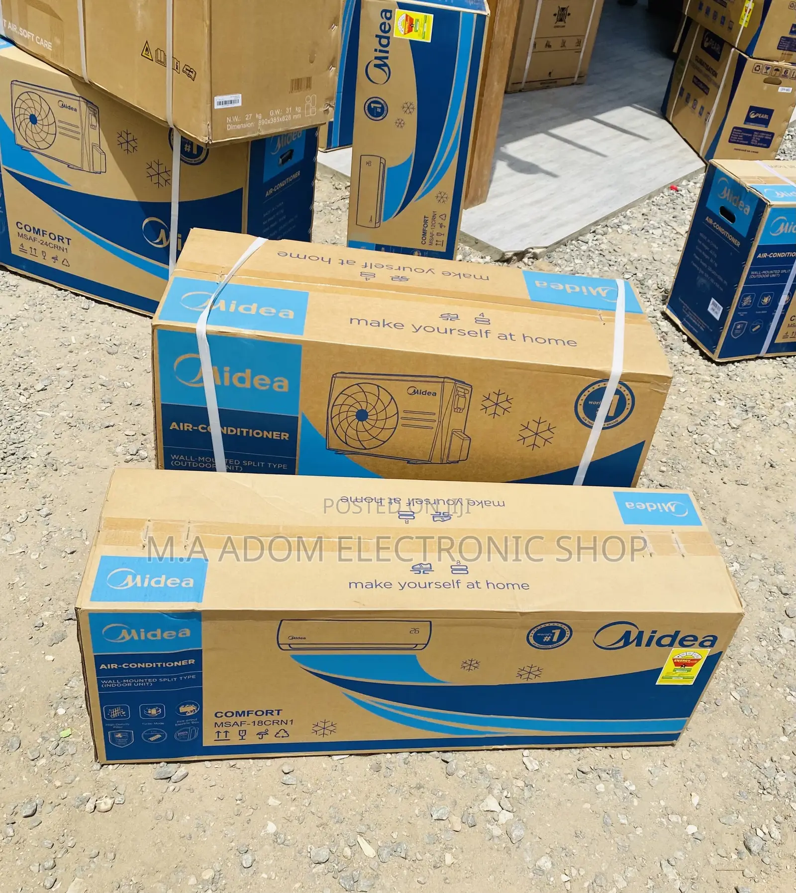 Shop Quality Midea 2.0hp Split Type Air Conditioner,R410