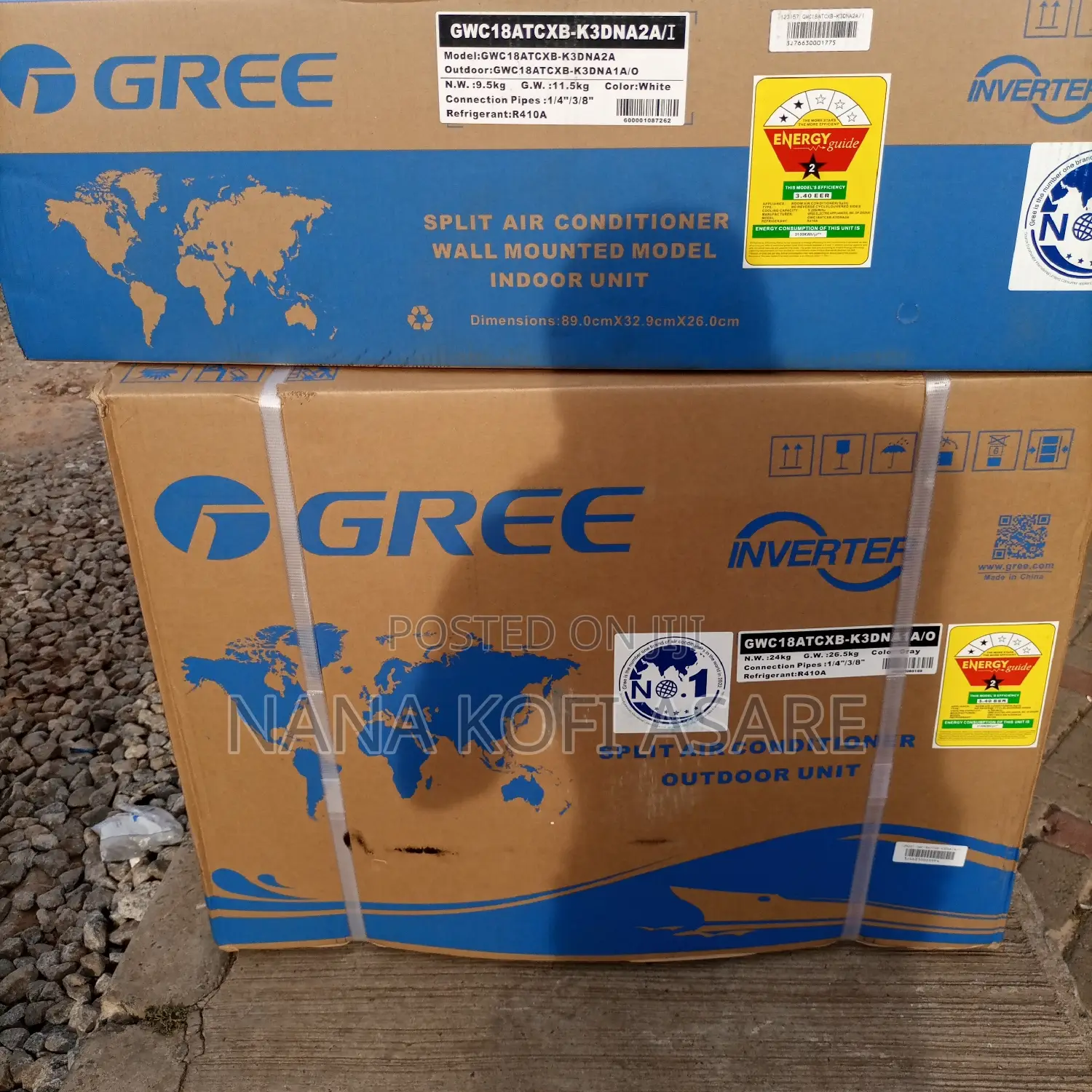 Gree 2.0hp Split Type Inverter