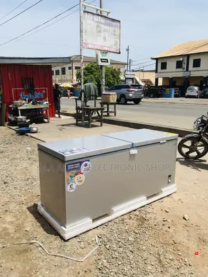 Fast Cooling Nasco Nas-1200fl-Dd Double Door Chest Freezer.