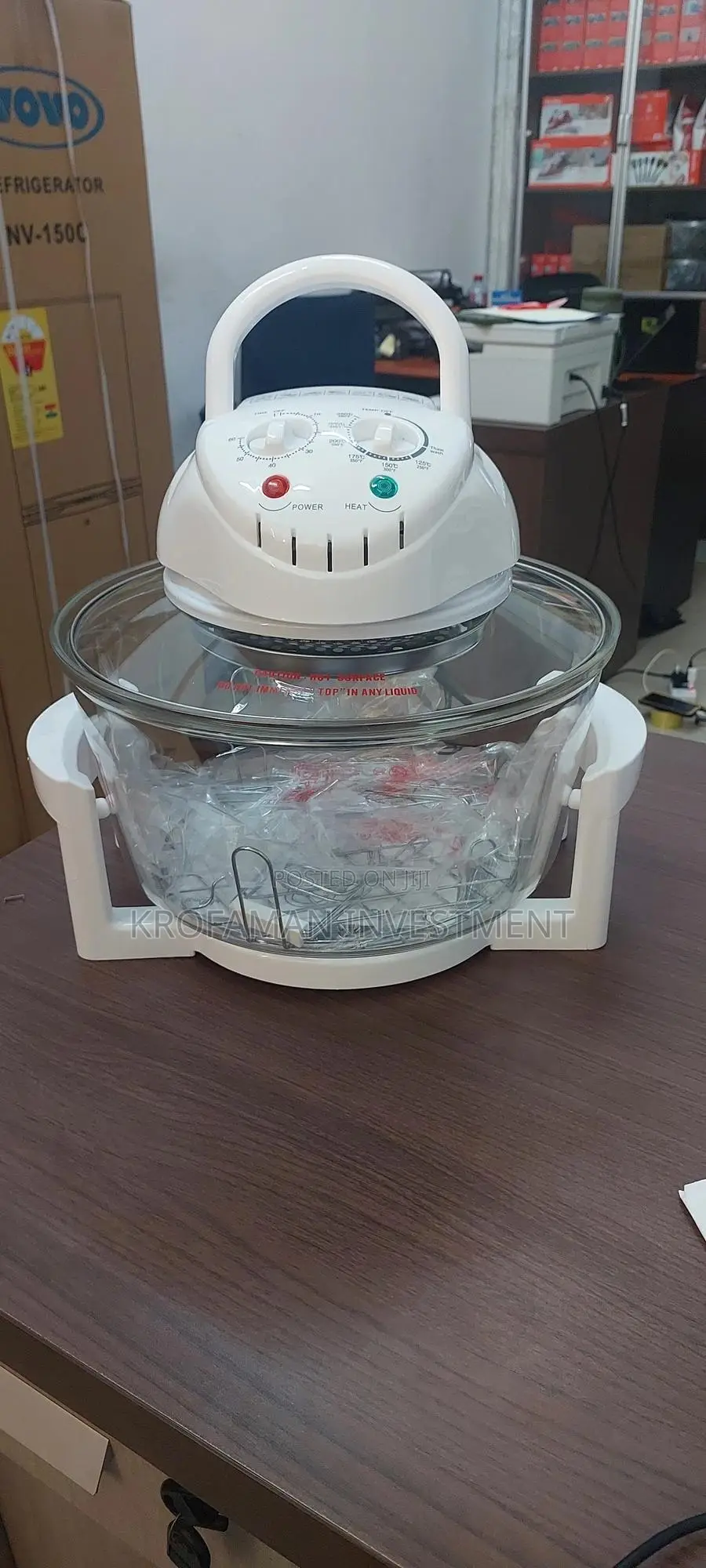 Decakila KEEC072W Halogen Oven 12 Litres