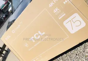 Tcl | Edgeless Design | 75" Uhd Smart Google Tv | 75p635